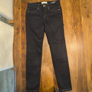 Henry & Belle Super Skinny Ankle Jean, Size 27, Onyx
